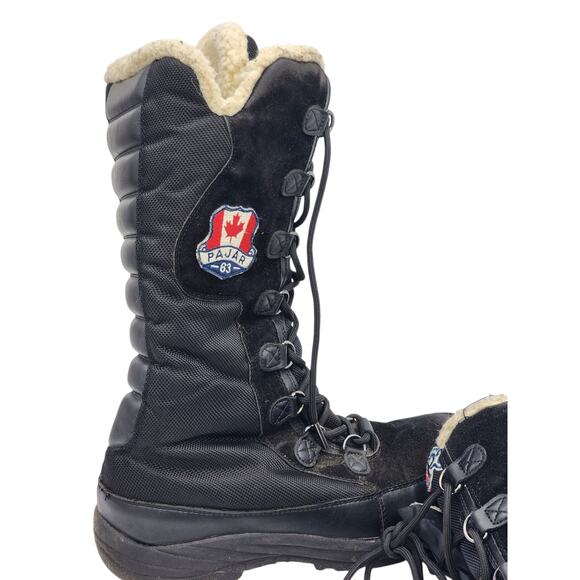 Pajar Boots Womens 7 Winter Hiking Waterproof Snow Cold Weather Canada Gorpcore - Picture 6 of 16